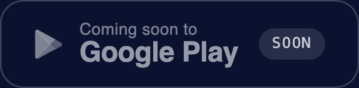 Coming soon to Google Play